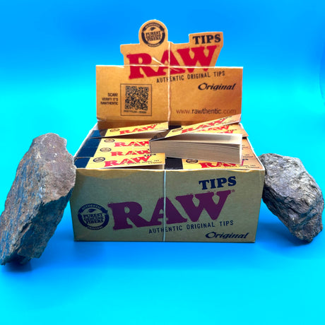 RAW TIPS 17mm 50 Tips/Booklet im Mellow Peaks CBD Smartshop, Q24 Imst, Österreich mit Top Qualität online kaufen